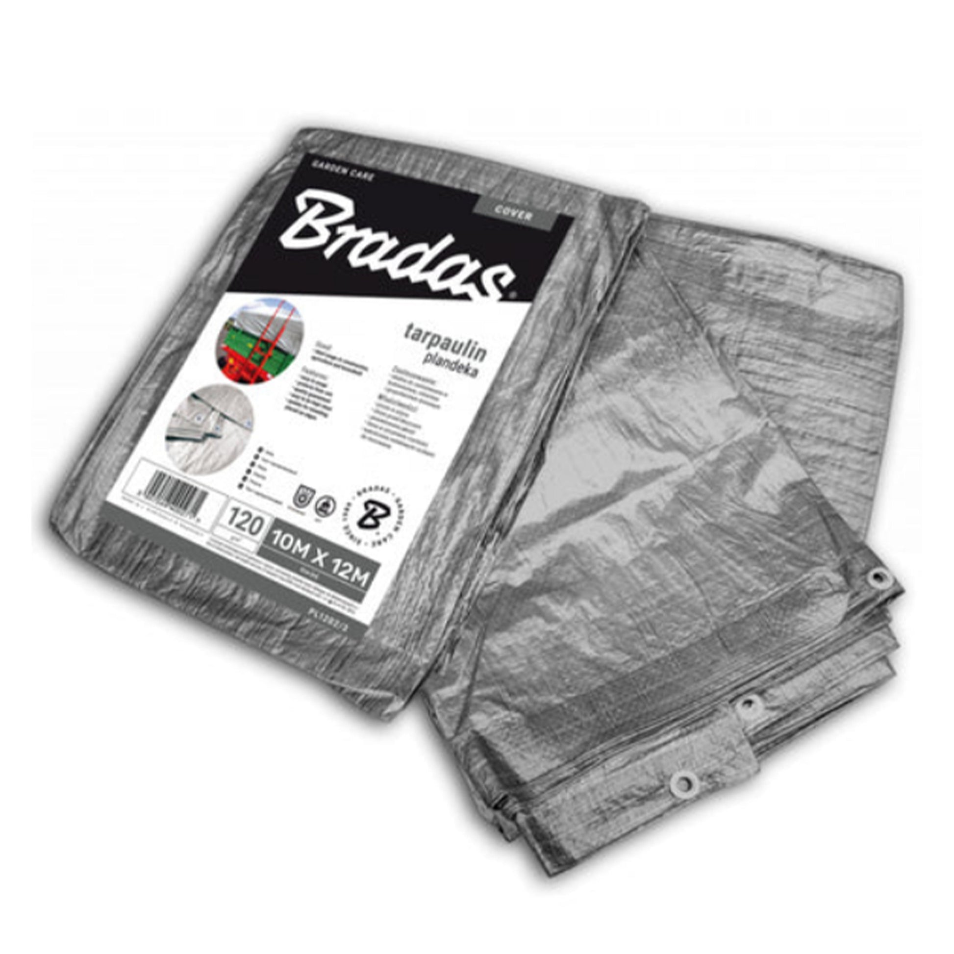 Silver M-Grade Tarpaulin 10m x 12m - Best4Trade-Retail Tarpaulins