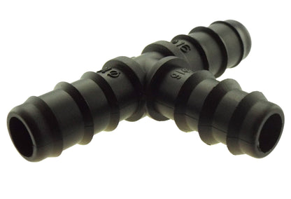 Tee for 1/2" Irrigation Pipe