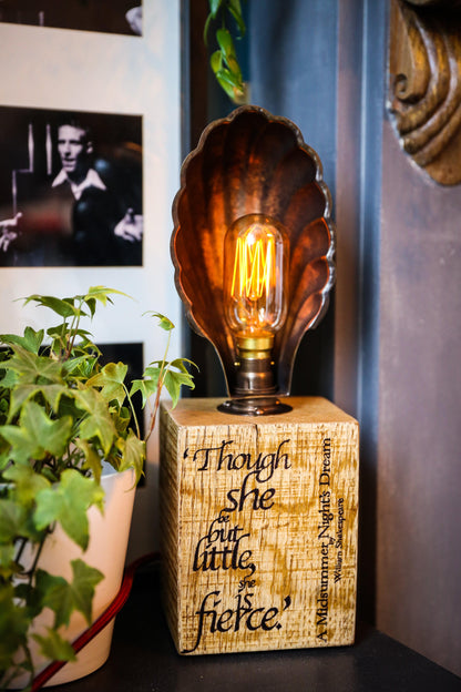 Theatre Footlight Personalised Table Lamp | Unique Stage & Drama Gift UK