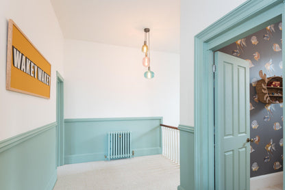 Triple Cluster Pendant Light | Customisable Kitchen Island & Stairwell Lighting UK