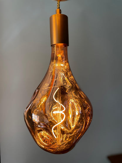 Triple Cluster Pendant Light with Tri Colour Organic Evo Bulbs | Kitchen Island & Stairwell Lighting UK
