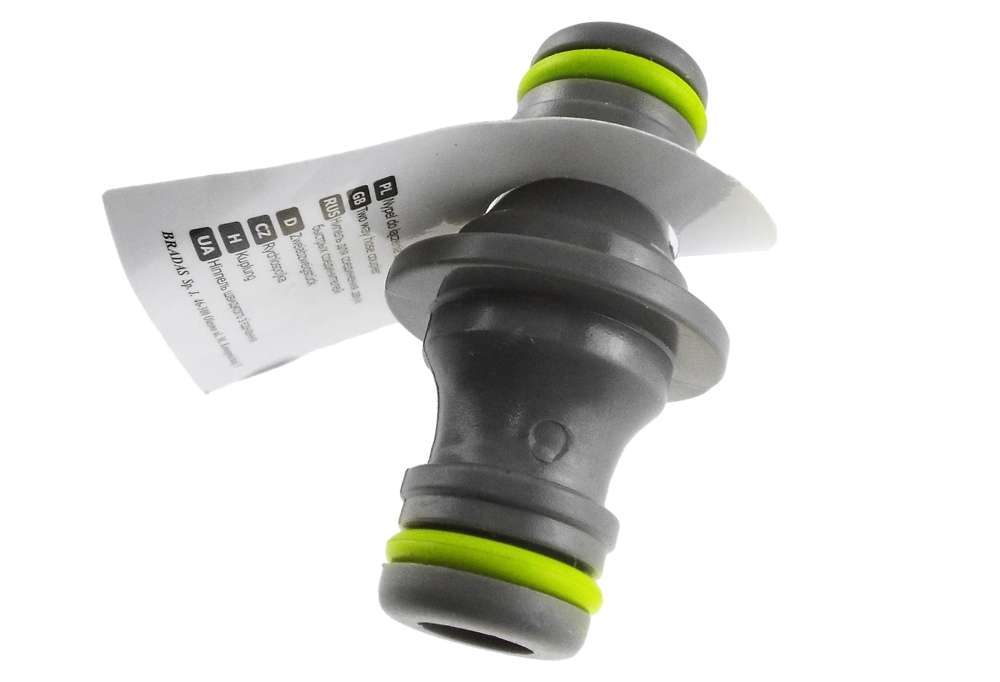 Two Way Connector Male Lime - Best4Trade-Retail Garden watering