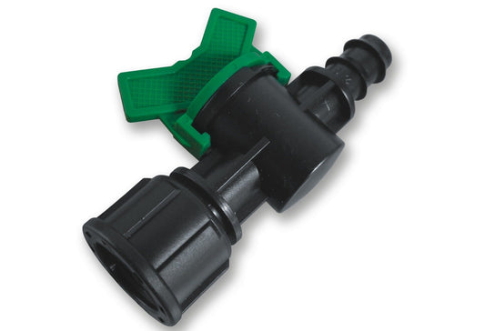 In Line Valve for 1/2" Irrigation Pipe with 1/2"BSPF Thread - Best4Trade-Retail Garden watering