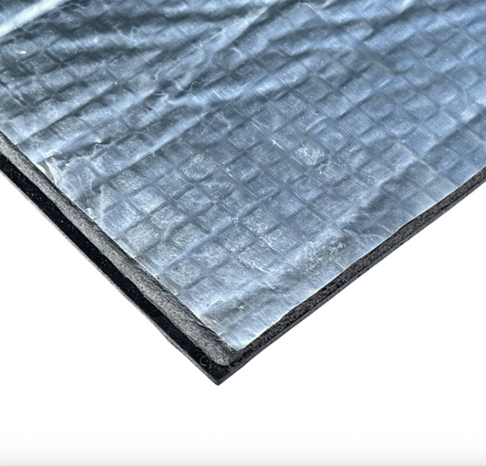 8mm Campervan Floor Soundproofing - Foam, Rubber & Foil Mat (TriLAM)