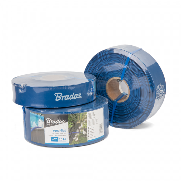 Lay Flat 1" Aqua Hose with Clip 50m - Best4Trade-Retail Tech Hose & Fittings