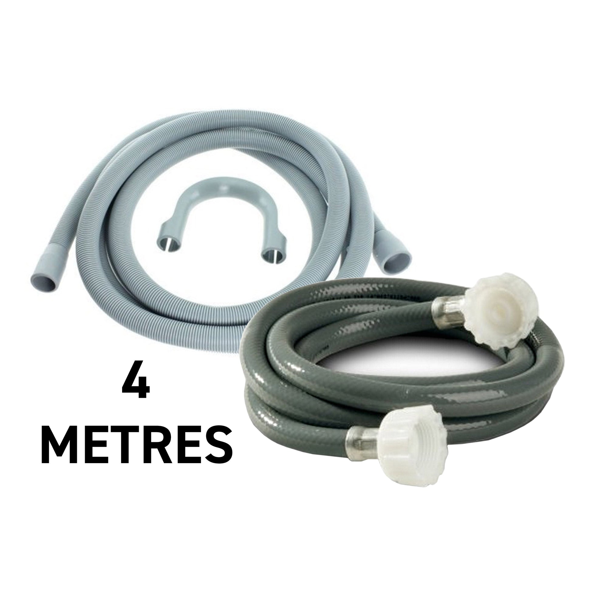 Replacement Washing Machine Pipe Set 4m - Best4Trade-Retail Tech Hose & Fittings