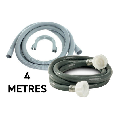 Replacement Washing Machine Pipe Set 4m - Best4Trade-Retail Tech Hose & Fittings