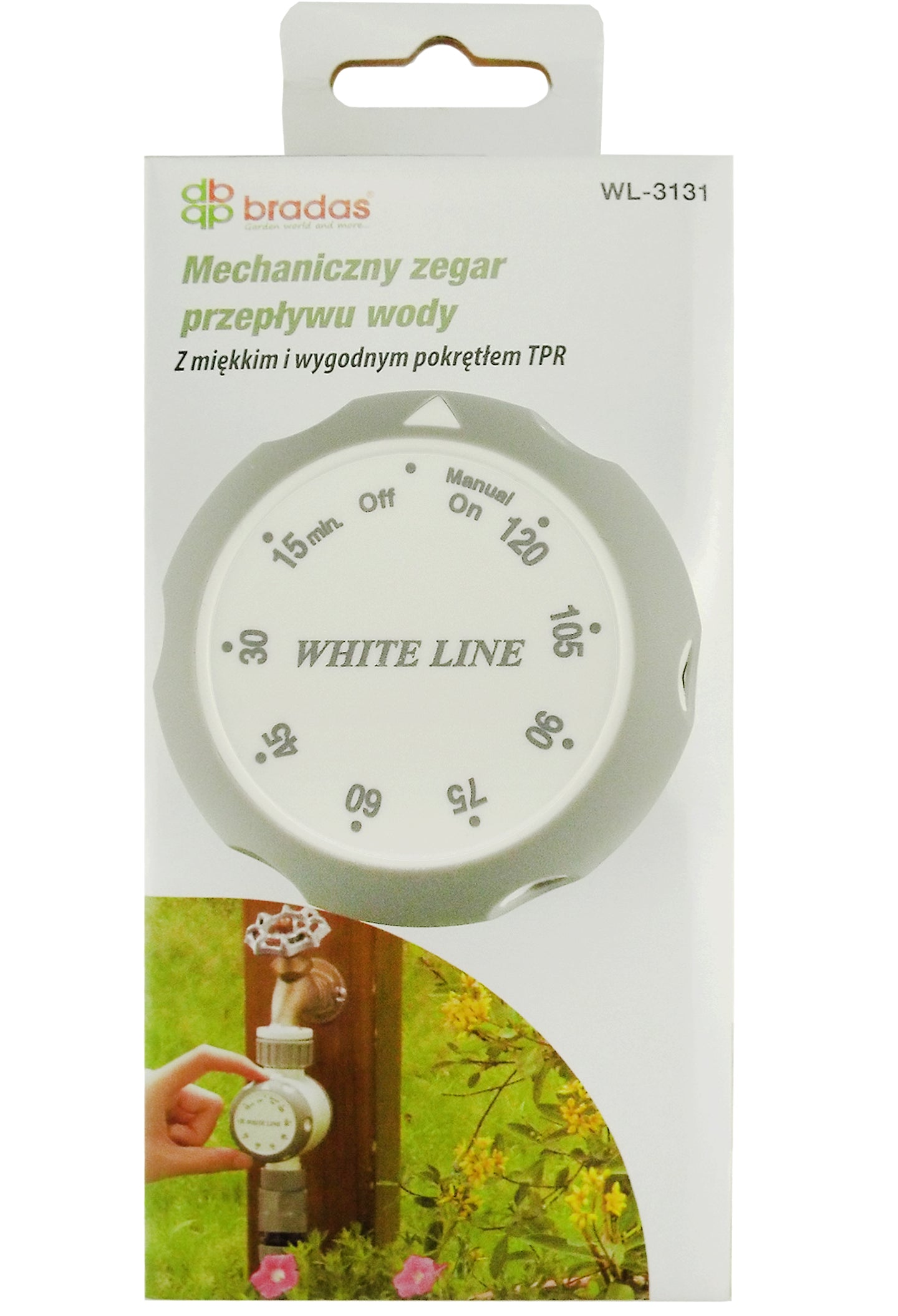 White Line Mechanical Water Timer - Best4Trade-Retail Garden watering