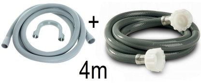 Replacement Washing Machine Pipe Set 4m - Best4Trade-Retail Tech Hose & Fittings