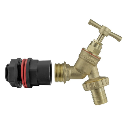 Water Butts Kit 1/2" with Brass Tap - Best4Trade-Retail Tech Hose & Fittings