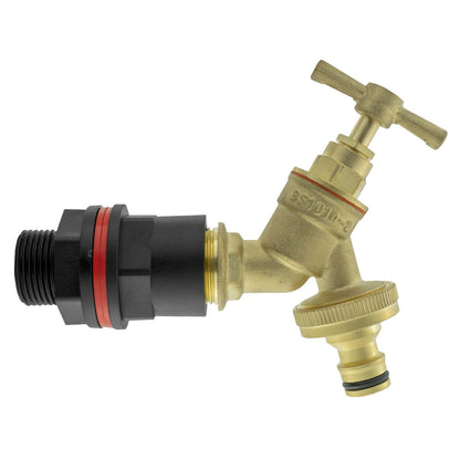Water Butts Kit 1/2" with Brass Tap & Snap On - Best4Trade-Retail Tech Hose & Fittings