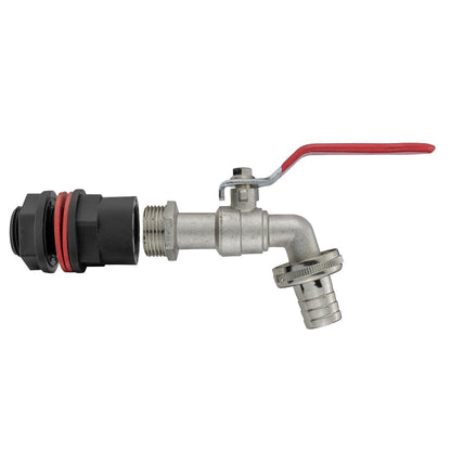 Water Butts Kit 1/2" With Lever Tap and Drill Bit - Best4Trade-Retail Tech Hose & Fittings
