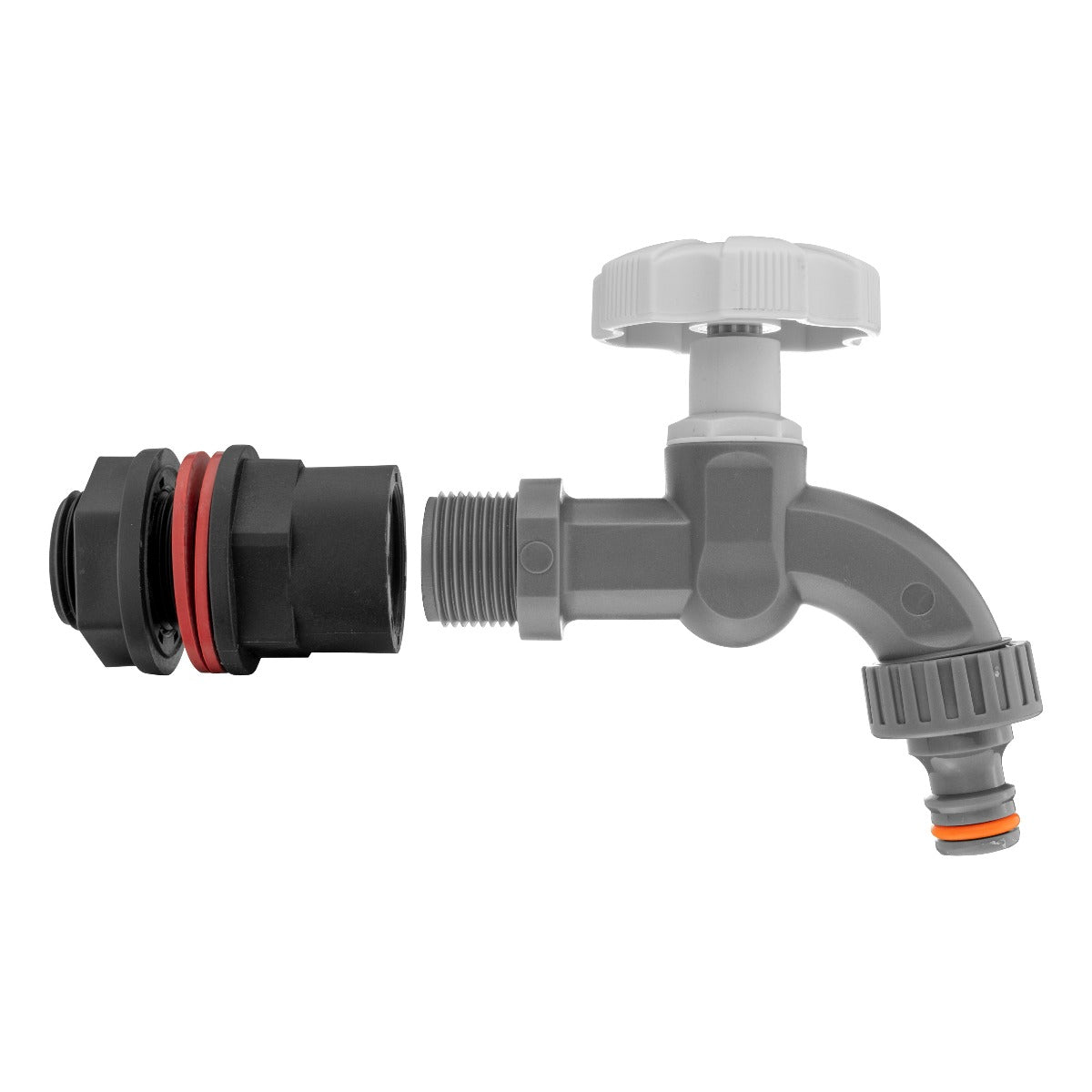 Water Butts Kit 1/2" With PP WL Tap - Best4Trade-Retail Tech Hose & Fittings