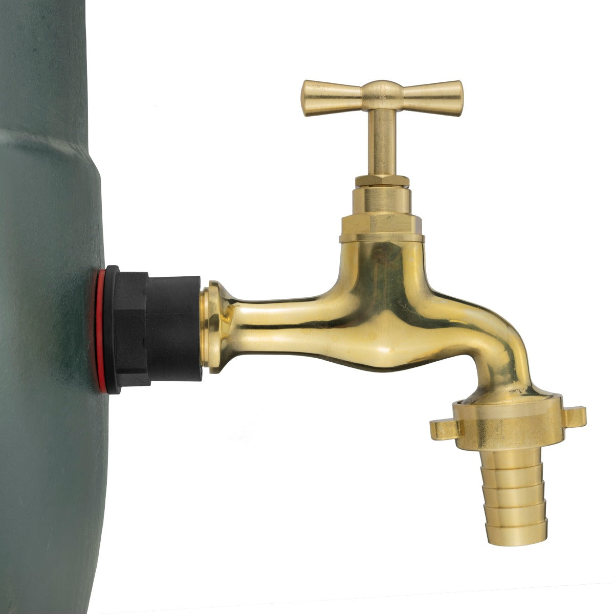 Water Butts Kit 1/2" With Polish Brass Tap 13mm Outlet and Drill Bit - Best4Trade-Retail Tech Hose & Fittings