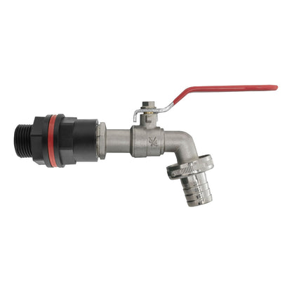 Water Butts Kit 3/4" with Lever Tap 3/4" Barb - Best4Trade-Retail Tech Hose & Fittings