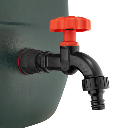 Water Butts Kit 3/4" PP Black Tap and Drill Bit - Best4Trade-Retail Tech Hose & Fittings