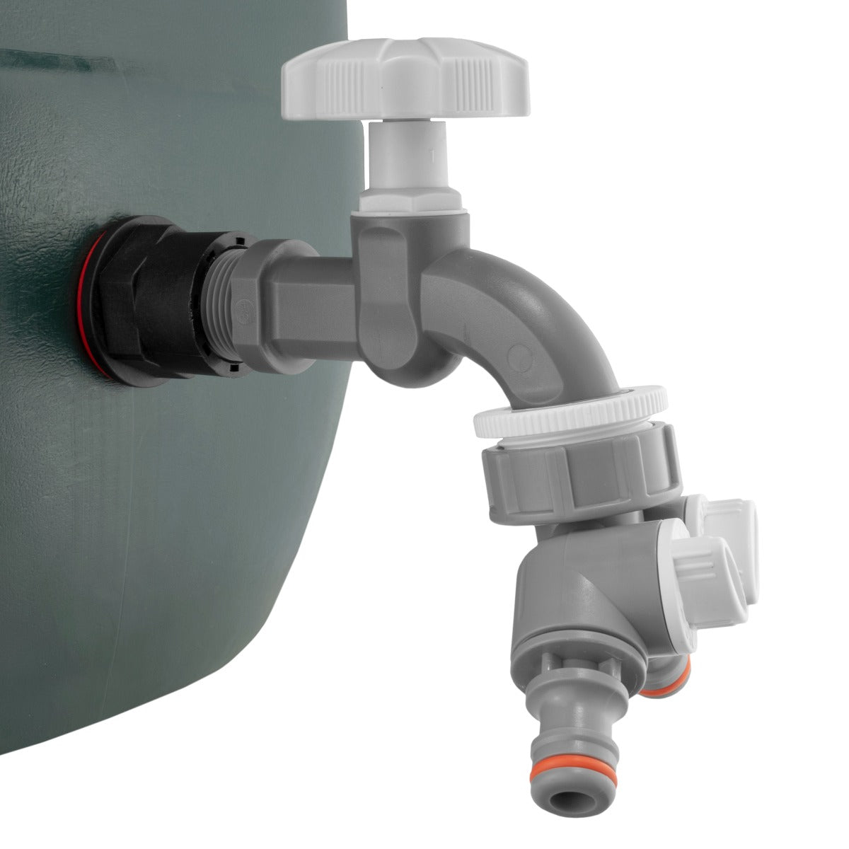 Water Butts Kit 3/4" PP WL Tap & Tap Splitter and Drill Bit - Best4Trade-Retail Tech Hose & Fittings