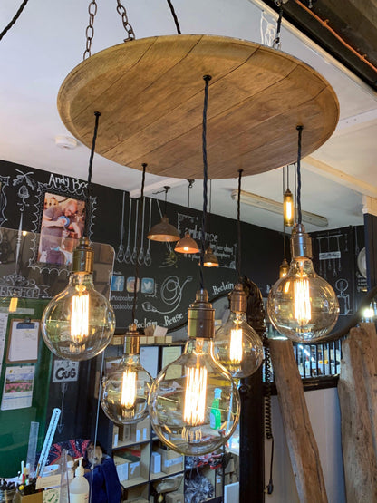 Whiskey Barrel Pendant Light | Round Oak Conservatory, Kitchen & Dining Lighting