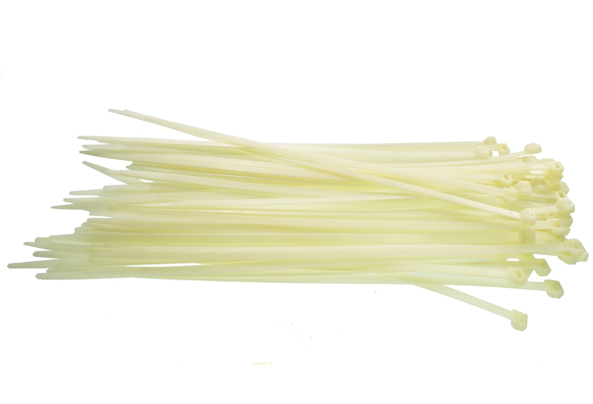 100 Cable Ties (2.5mm x 200mm) Neutral - Best4Trade-Retail Cable ties