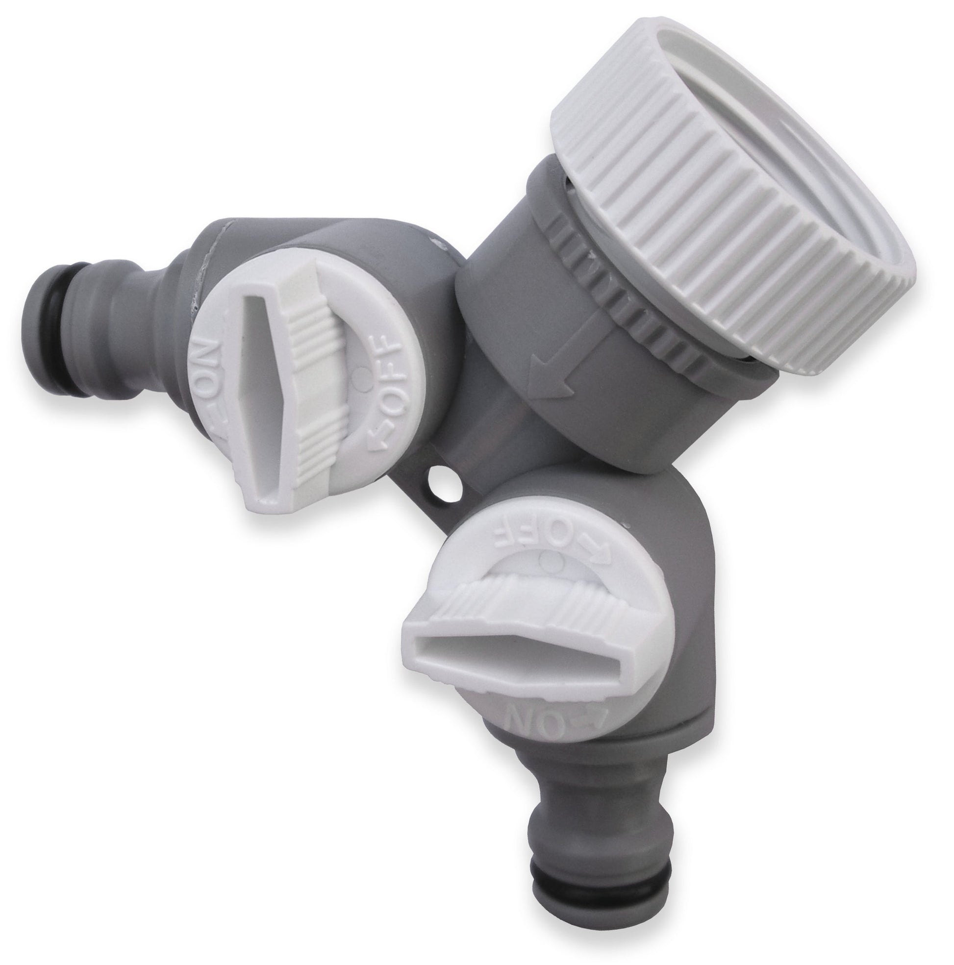 Double Tap Connector with Valves WL - Best4Trade-Retail Garden watering