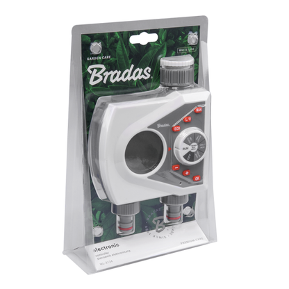 White Line 2-Way Electronic Control Water Timer - Best4Trade-Retail Garden watering
