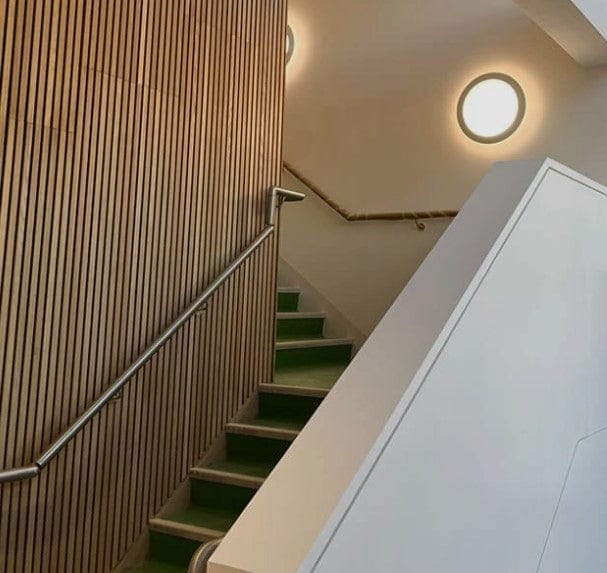 Wooden Slat Acoustic Wall Panel 2400mm x 600mm x 21mm - All Colours - The Wood Panel Company