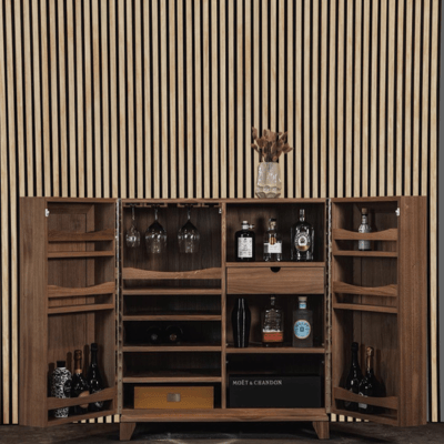 Wooden Slat Acoustic Wall Panel Sample - The Wood Wall Panel Company