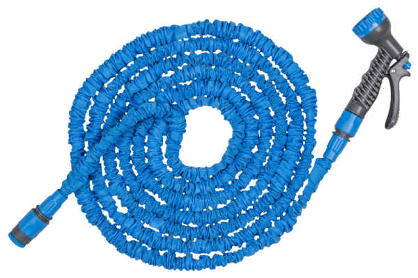 Expanding Trick Hose 15m - 45m Blue - Best4Trade-Retail Garden watering