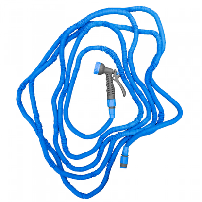 Expanding Trick Hose 5m - 15m Blue - Best4Trade-Retail Garden watering