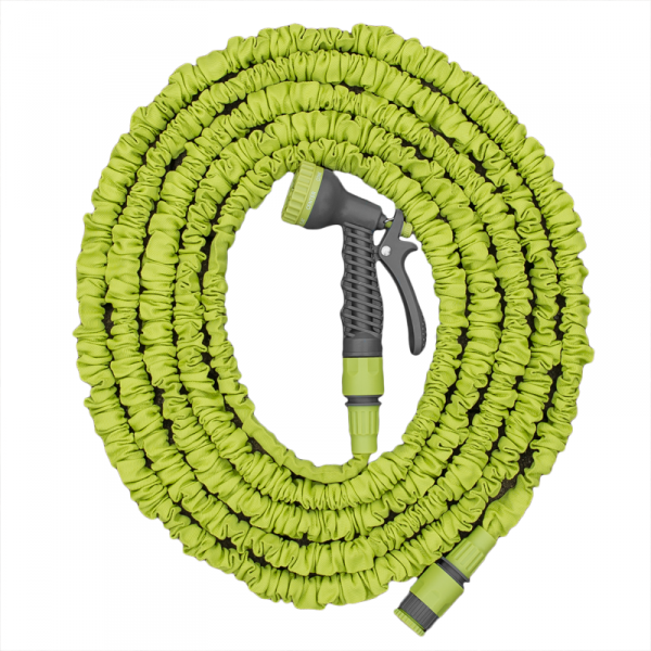 Expanding Trick Hose 5m - 15m Lime - Best4Trade-Retail Garden watering