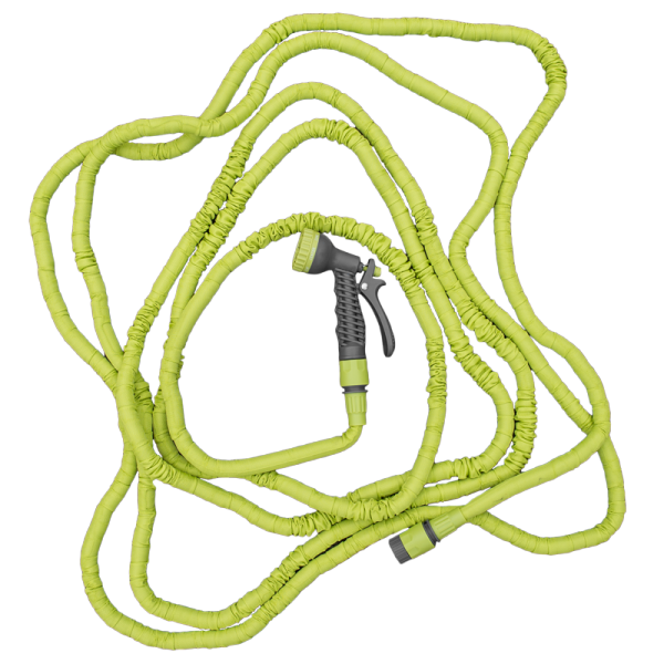 Expanding Trick Hose 5m - 15m Lime - Best4Trade-Retail Garden watering
