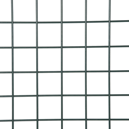 HOMCOM Green Steel Garden Gate with Lock and 3 Keys 97 x 150cm, Green