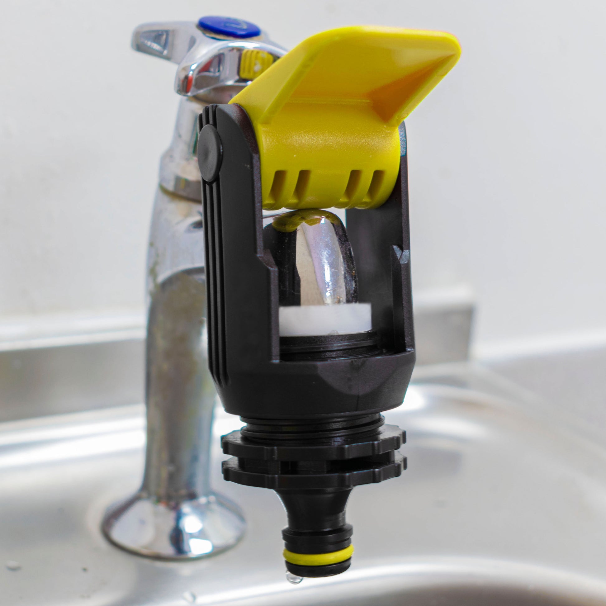 Kitchen Tap Adaptor "Non Branded" Yellow - Best4Trade-Retail Garden watering