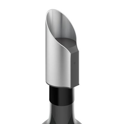 Zack Premiro Wine Aerator — Brushed Stainless Steel