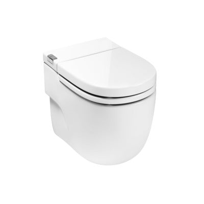 Meridian N Wall Hung Toilet with Integrated Cistern and Seat - Roca
