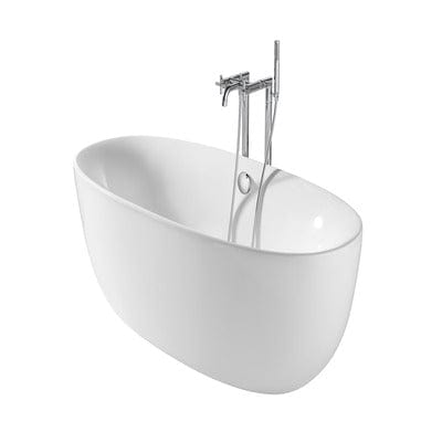Virginia Freestanding Acrylic Bath - Waste & Overflow - 1700 x 800mm - Roca