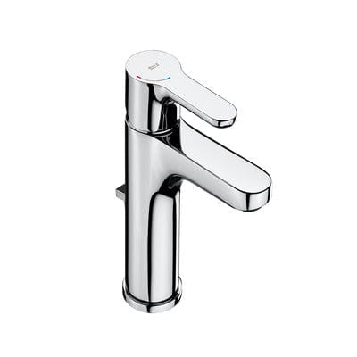L20 Chrome Basin Mixer Tap with Pop-Up Waste - Roca