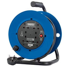 Load image into Gallery viewer, 230V Four Socket Industrial Cable Reel - All Sizes - Draper
