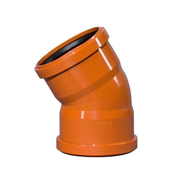 110mm Double Socket 30º Bend