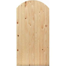 Load image into Gallery viewer, Oxford Arched Un-Finished Softwood Gate - 1829mm x 915mm - JB Kind
