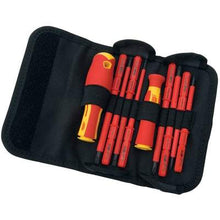 Load image into Gallery viewer, Ergo-Plus Fully Insulated Interchangeable Blade Screwdriver Set - (10 Piece) - Draper
