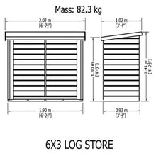 Load image into Gallery viewer, Large Heavy Duty Log Store - Shire
