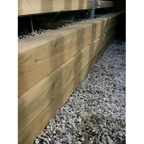Ungrooved Landscape Timber (Planed Timber) 90mm x 140mm x 140mm - Jacksons Fencing