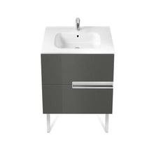 Load image into Gallery viewer, Victoria-N Unik 2 Drawer Bathroom Vanity Unit &amp; 1000mm Basin - (All Colours) - Roca
