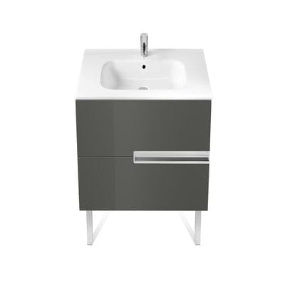 Victoria-N Unik 2 Drawer Vanity Unit With 800mm Basin - (All Colours) - Roca