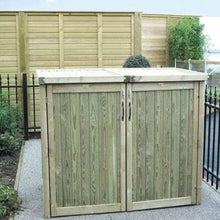 Load image into Gallery viewer, Wheelie Bin Store 1.2m x 1.5m (2 x Bins)
