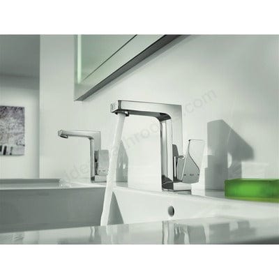 L90 Side Lever Basin Mixer Tap With Pop-Up Waste - Roca