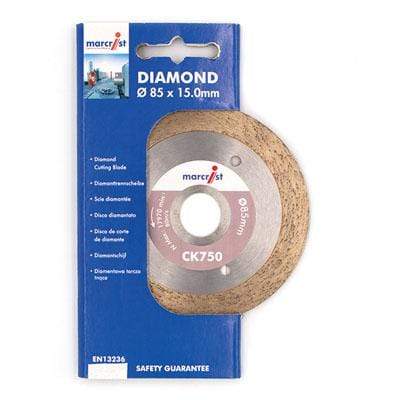 CK750 Fast Tile Blade No Flange - All Sizes - Marcrist Tools & Workwear