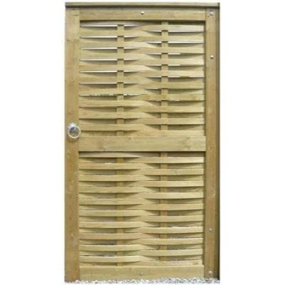 Woven Gate Inc Posts and Fittings - 1.78m x 1m - Jacksons Fencing