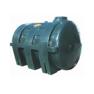 Single Skin Oil Tank - Green - All Sizes - Carbery Tanks